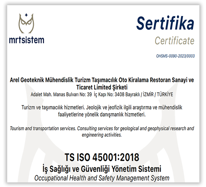 TS ISO 45001 Sertifika